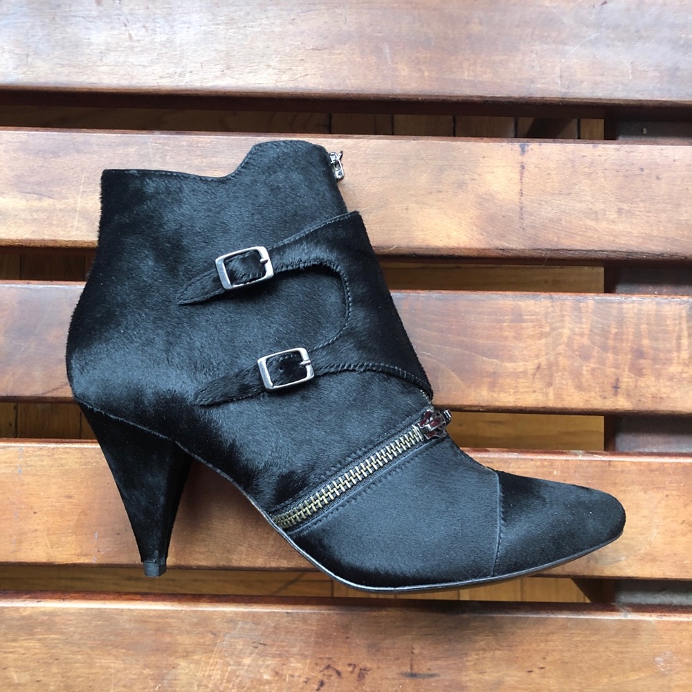 Belle by Sigerson Morrison Black Booties Brand New